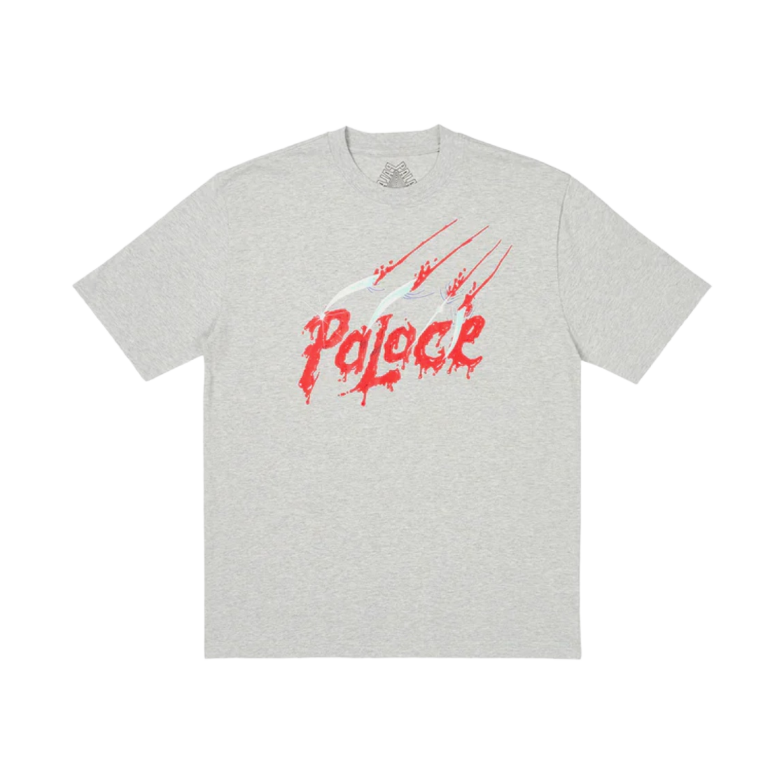 팔라스 스크래치 티셔츠 그레이 말 - 23FW(Palace Scratchy T-Shirt Grey Marl - 23FW) - 1