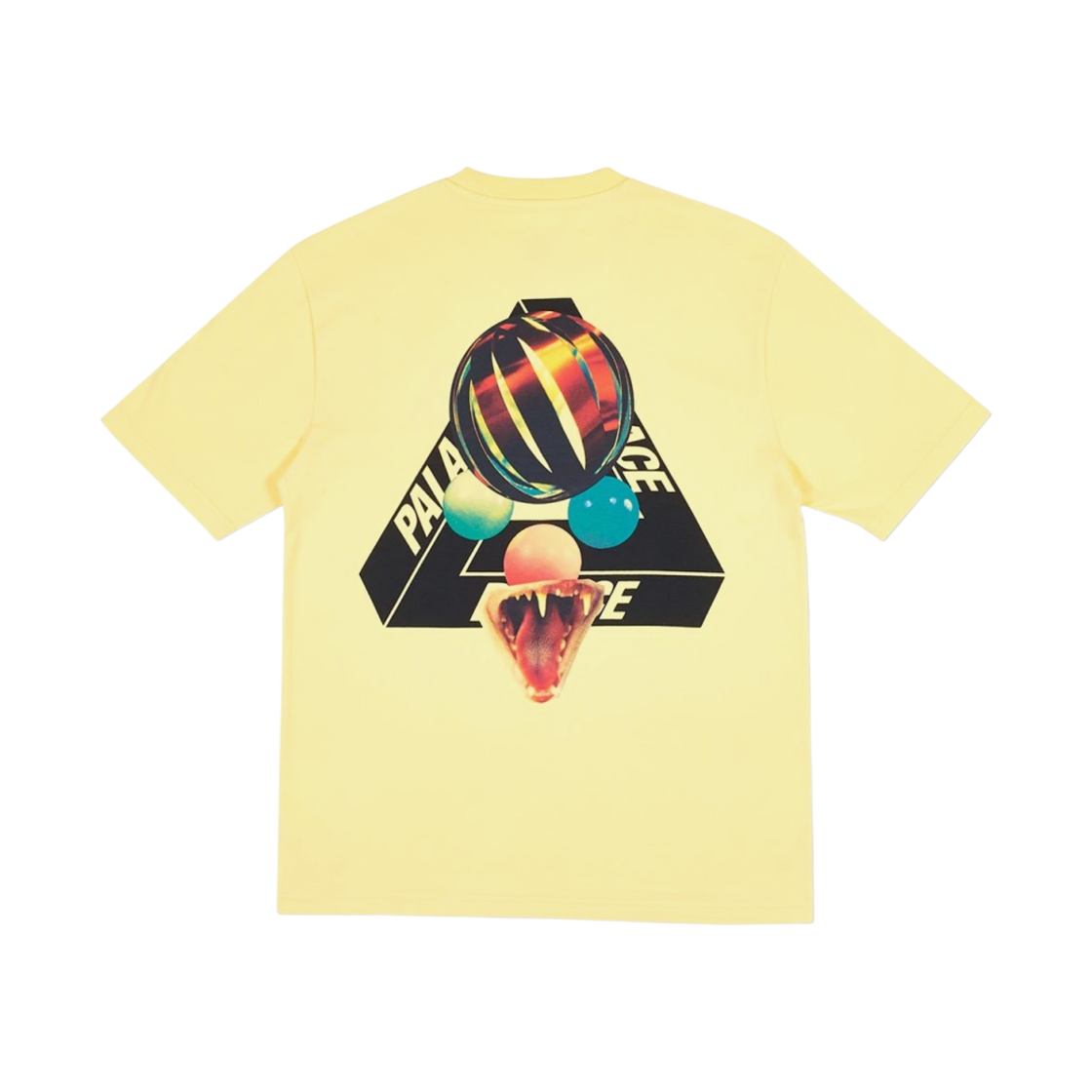 팔라스 산스 퍼그 티셔츠 선샤인 옐로우 - 18SS(Palace Sans Ferg T-Shirt Sunshine yellow - 18SS) - 1