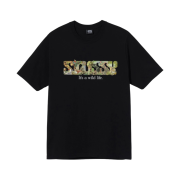 Stussy It's A Wild Life T-Shirt Black