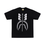 BAPE x Bounty Hunter Mad Shark T-Shirt Black