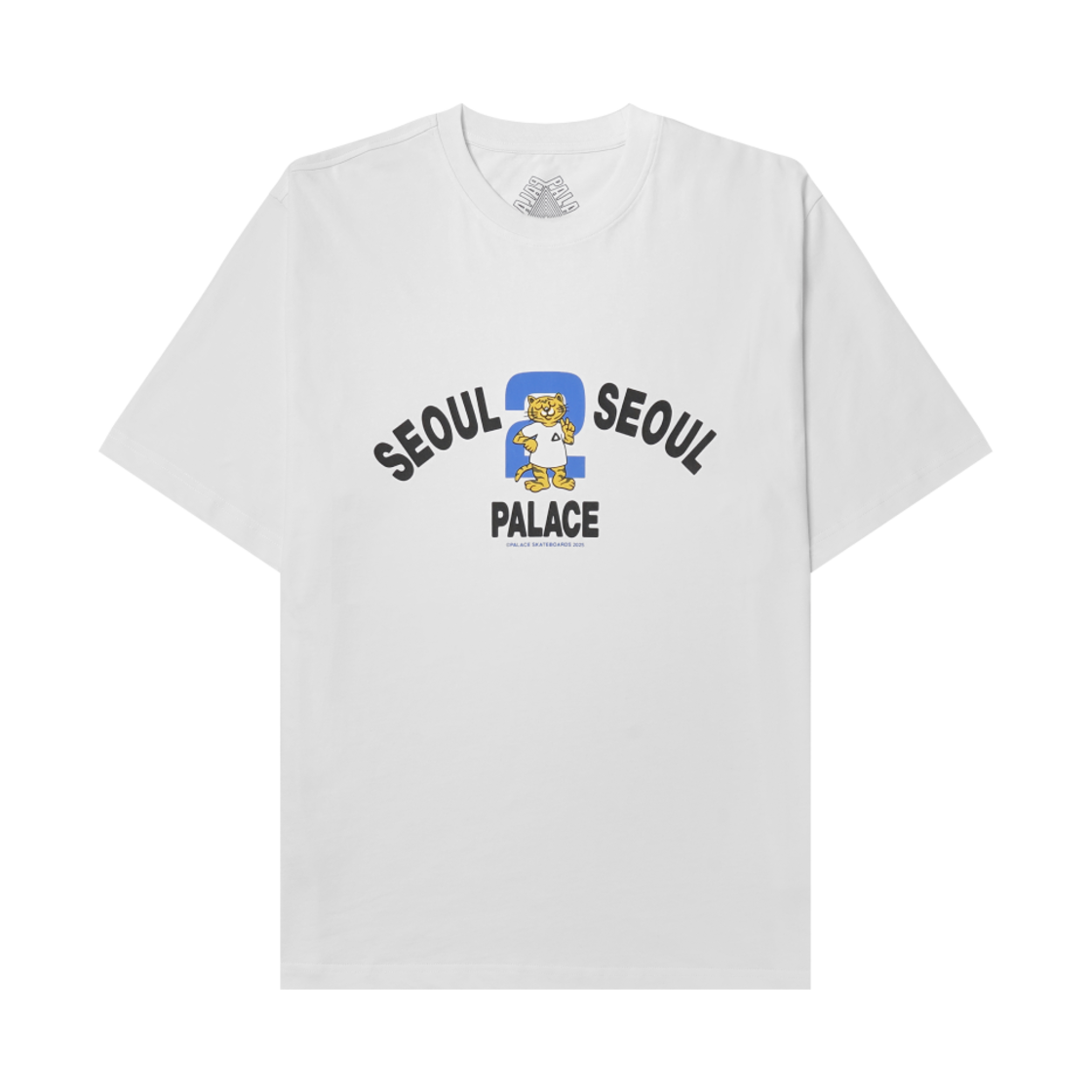 팔라스 서울 2 서울 티셔츠 화이트 - 25SS(Palace Seoul 2 Seoul T-Shirt White - 25SS)