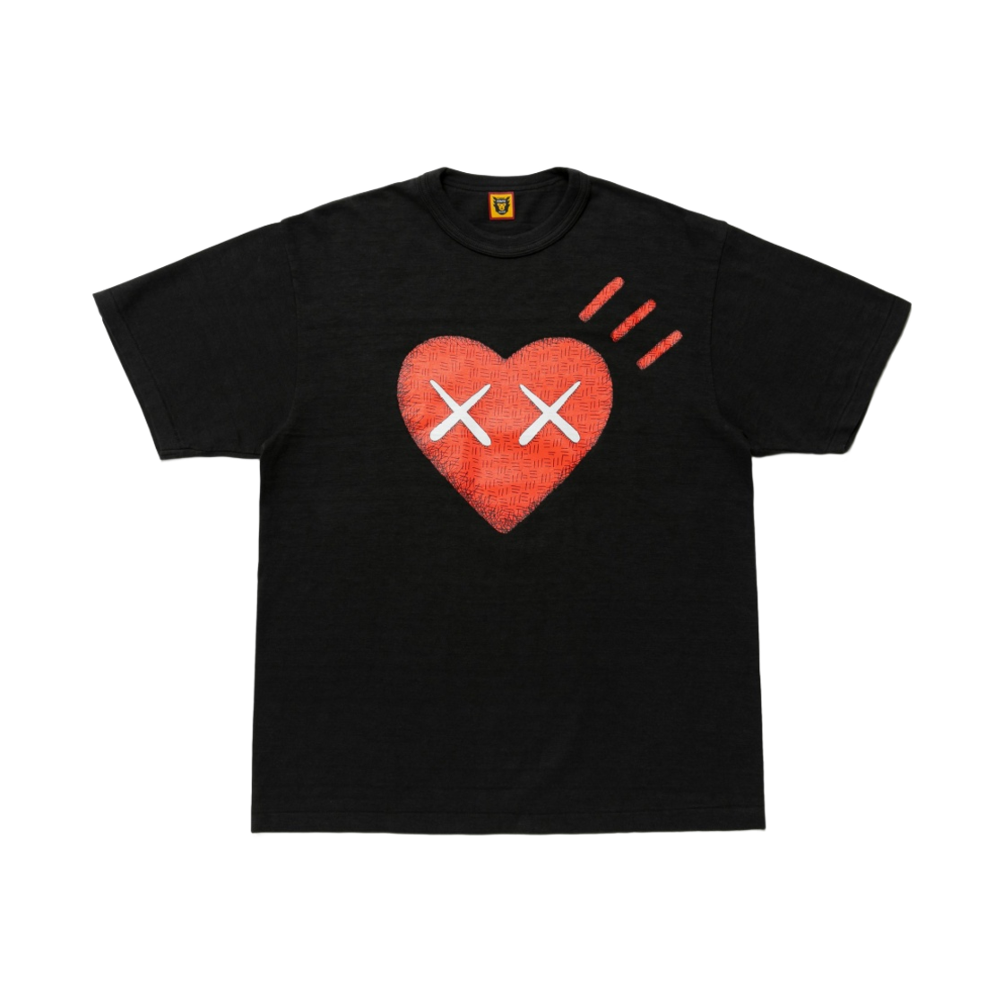 휴먼 메이드 x 카우스 #6 티셔츠 블랙