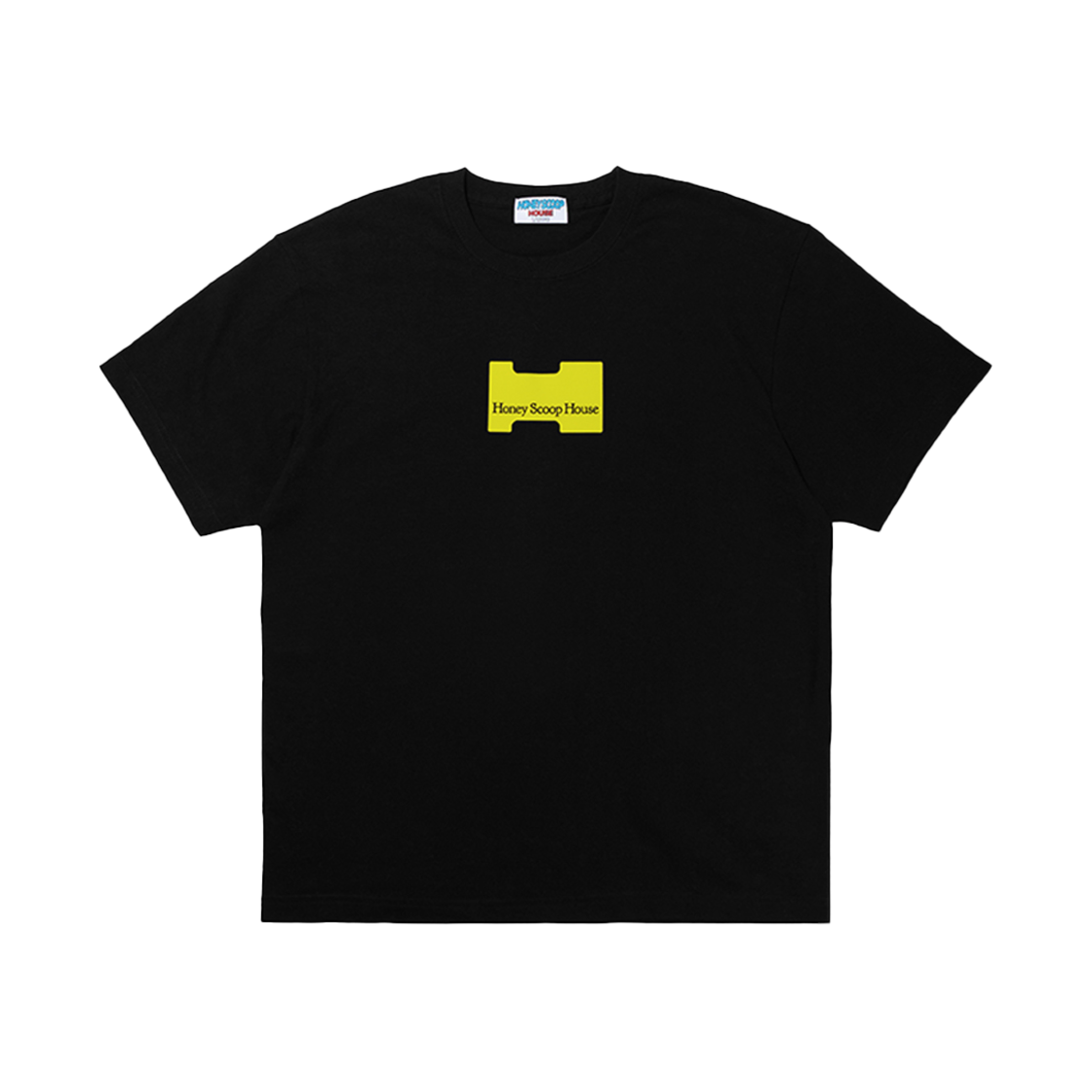 HSH25TS057BK Honey Scoop House H Tee Black
