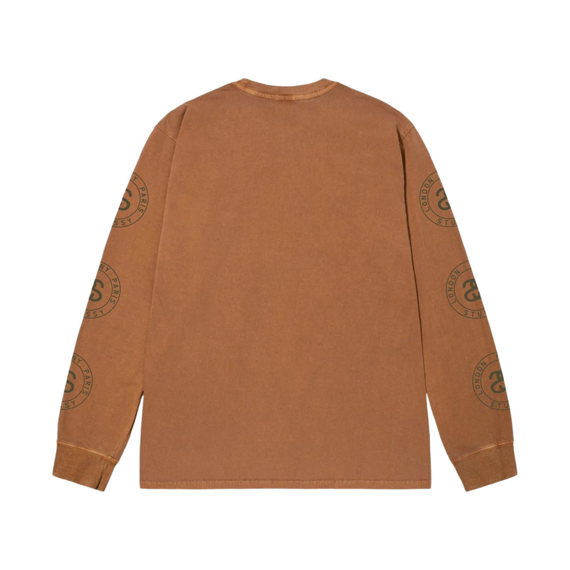스투시 씰 피그먼트 다이드 롱슬리브 티셔츠 아몬드(Stussy Seal Pigment Dyed LS T-Shirt Almond) - 2