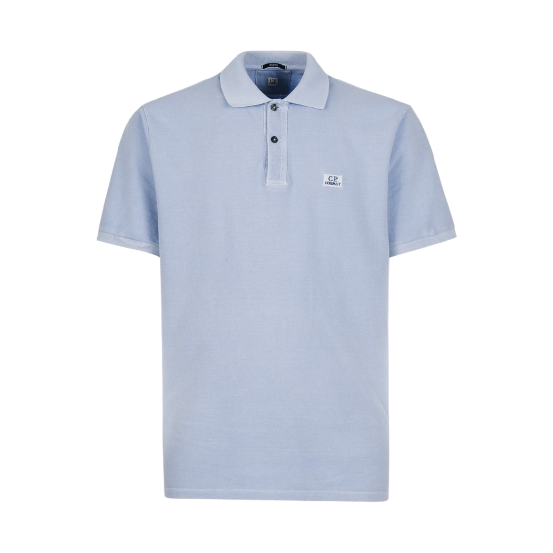 C.P. 컴퍼니 24/1 피케 폴로 셔츠 코스믹 스카이 바이올렛 - 23SS(C.P. Company 24/1 Piquet Polo Shirt Cosmic Sky Violet - 23SS) - 1