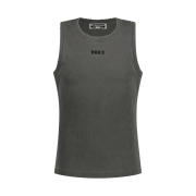 HDEX Essential Ribbed Pigment Body Fit Tank Pigment Charcoal