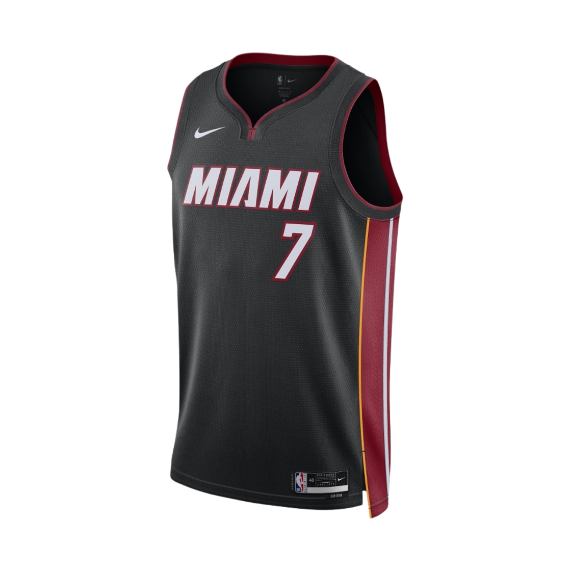 나이키 카일 라우리 마이애미 히트 아이콘 에디션 2022/23 NBA 스윙맨 저지 블랙(Nike Kyle Lowry Miami Heat Icon Edition 2022/23 NBA Swingman Jersey Black)