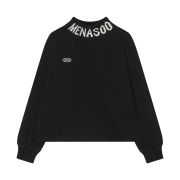 Menasoo Knit High Neck Black