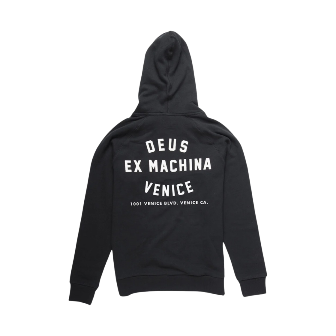 DMW48675C Deus Ex Machina Venice Address Hoodie Black