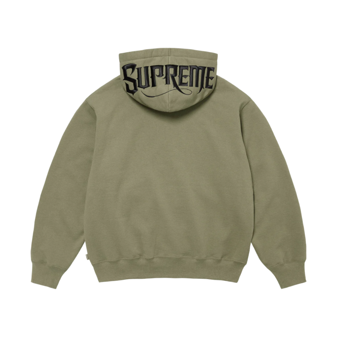 슈프림 미스터 카툰 집업 후드 스웨트셔츠 라이트 올리브 - 24FW(Supreme Mister Cartoon Zip Up Hooded Sweatshirt Light Olive - 24FW) - 2