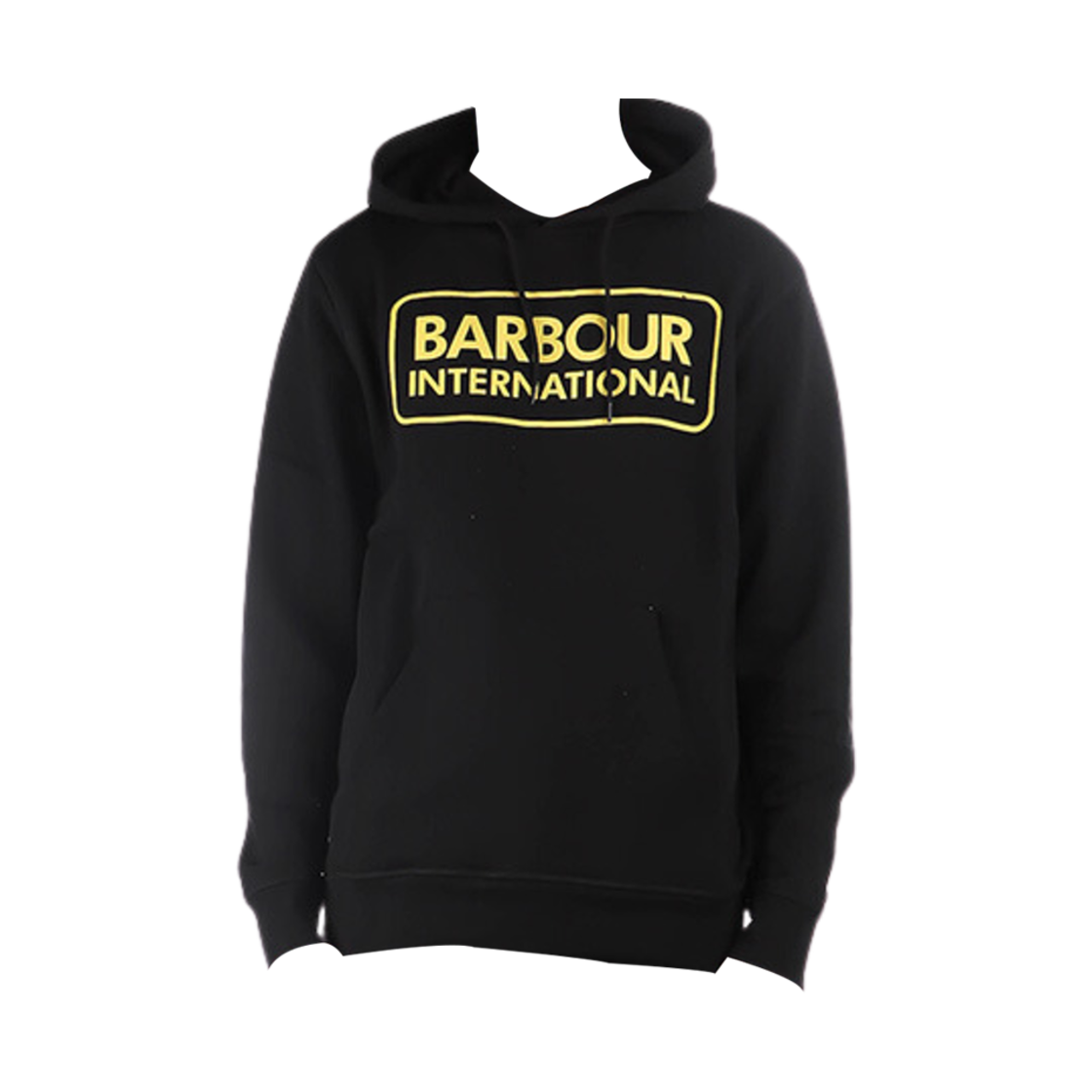 MOL0329BK31 Barbour International Pop Over Hoodie Black