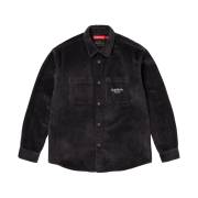 Supreme Wide Wale Corduroy Snap Shirt Black - 24FW