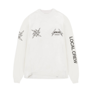 Represent x Metallica 40 Year Anniversary LS T-Shirt Flat White - 25SS