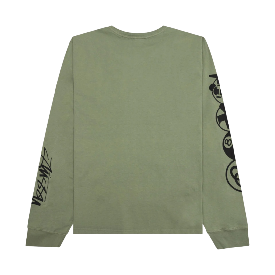 스투시 스택드 피그먼트 다이드 롱슬리브 티셔츠 아티초크(Stussy Stacked Pigment Dyed LS T-Shirt Artichoke) - 2