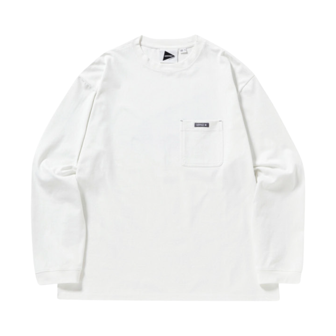 앤드 원더 x 그라미치 백프린트 롱슬리브 티셔츠 화이트(And Wander x Gramicci Backprint L/S T-Shirt White) - 2
