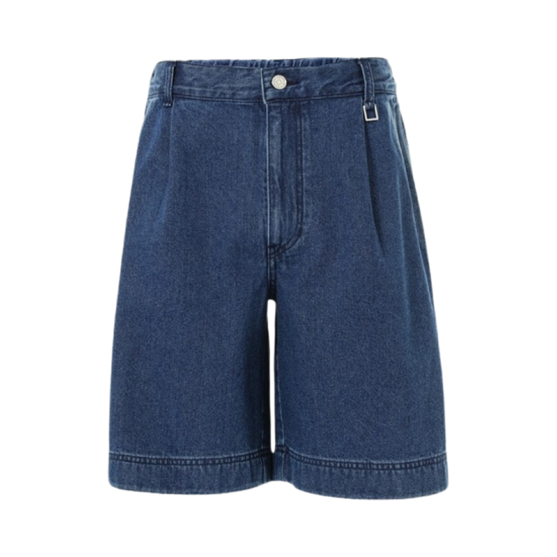 우영미 파이핑 디테일 워싱 데님 쇼츠 블루 - 22SS(Wooyoungmi Piping Detail Washing Denim Shorts Blue - 22SS) - 1