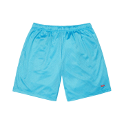 Supreme Small Box Baggy Mesh Shorts Cyan - 25SS