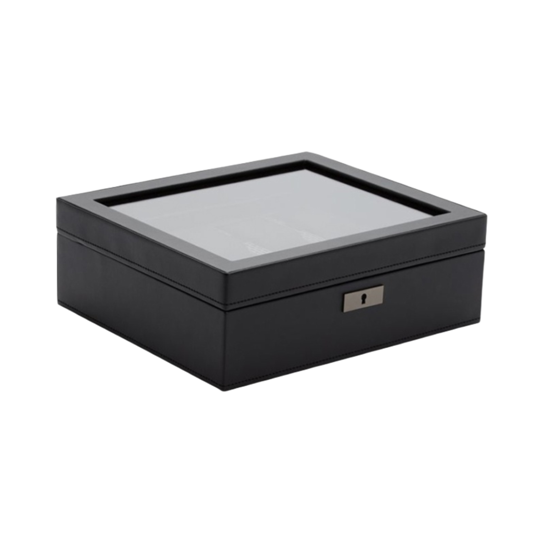 울프 1834 액시스 8 피스 워치 박스 파우더 코트 블랙(Wolf 1834 Axis 8 piece Watch Box Powder Coat Black) - 2