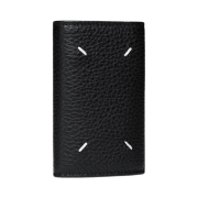 Maison Margiela 6 Hooks Leather Keyholder Black