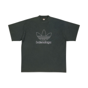 Balenciaga x Adidas Oversized T-Shirt Dark Green