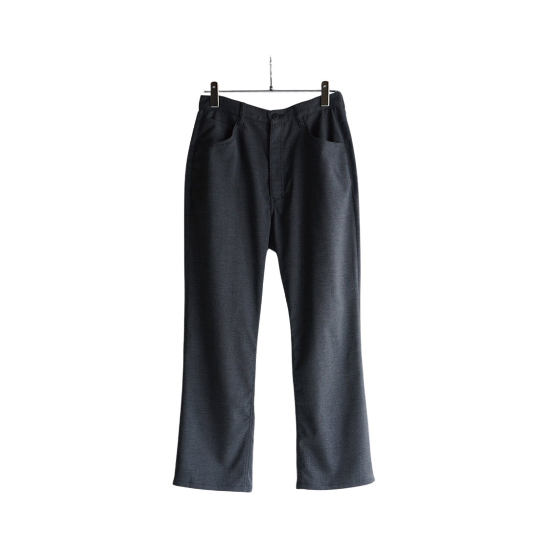 ANC-PT37 Ancellm P/R Straight Pants Charcoal