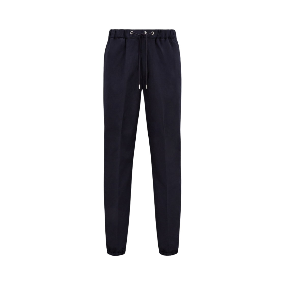 몽클레르 코튼 개버딘 트라우저 블루 - 23SS(Moncler Cotton Gabardine Trousers Blue - 23SS) - 1