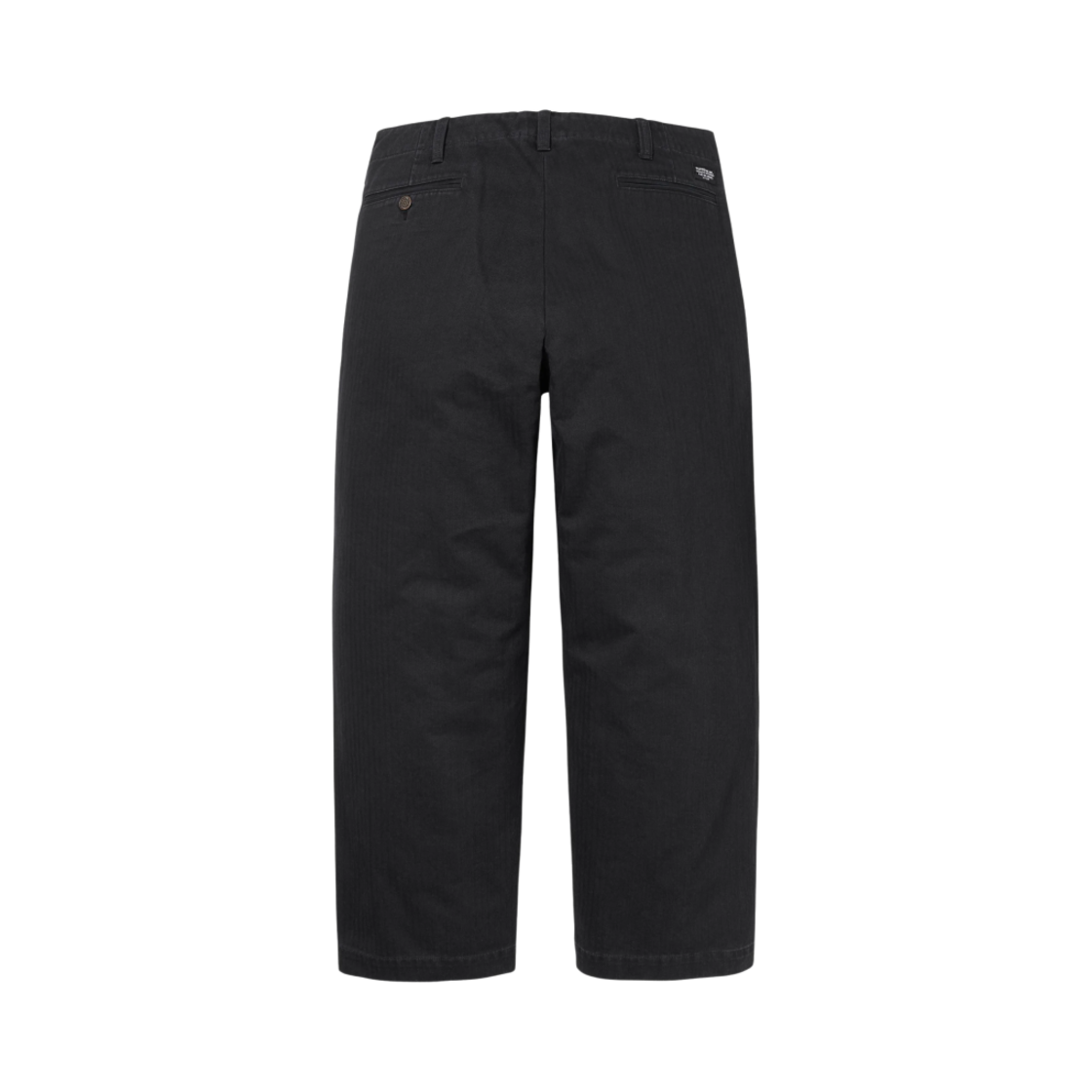 슈프림 워시드 헤링본 치노 팬츠 블랙 - 24FW | Supreme | KREAM