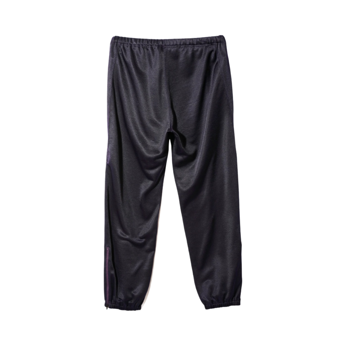 니들스 지퍼 트랙 팬츠 C/PE 브라이트 저지 블랙(Needles Zipped Track Pants C/PE Bright Jersey Black) - 2