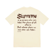 Supreme Person T-Shirt Natural - 22SS