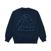 Palace P-3 Chenille Crew Navy - 21SS