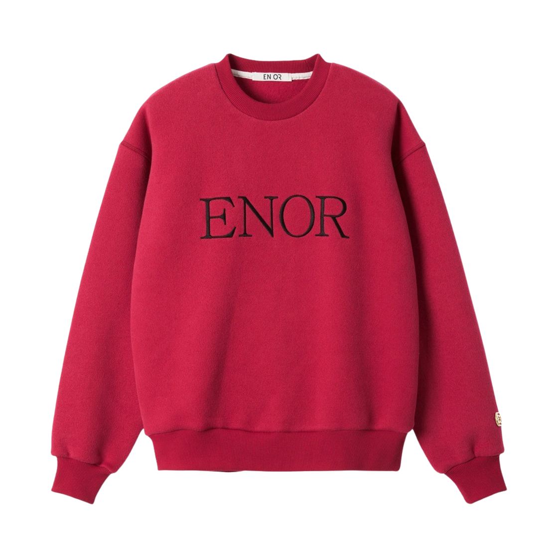 엔오르 우먼 엔오르 로고 스웨트셔츠 핑크