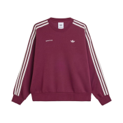 (W) Adidas x Sporty & Rich Sweatshirt Maroon - KR Sizing