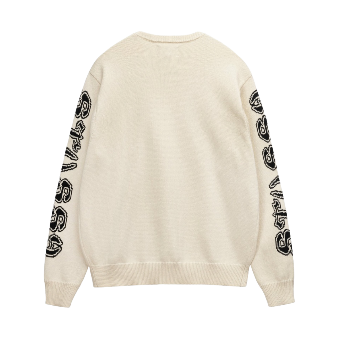 스투시 슬리브 로고 스웨터 내츄럴(Stussy Sleeve Logo Sweater Natural) - 2