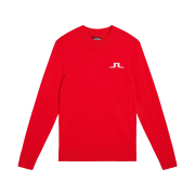 J.Lindeberg Gus Knitted Sweater Fiery Red
