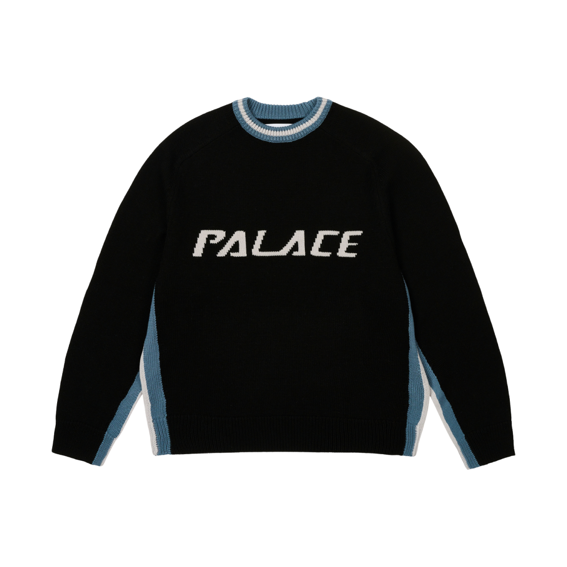 팔라스 트라이 컬러 니트 블랙 - 25SS