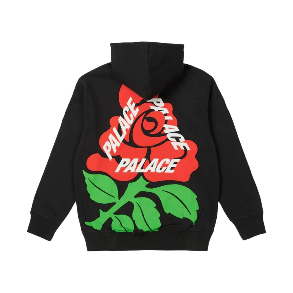 팔라스 잉글리쉬 로즈 후드 블랙 - 22SS(Palace English Rose Hood Black - 22SS) - 1