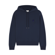Maison Kitsune Bold Fox Head Patch Oversize Hoodie Deep Navy