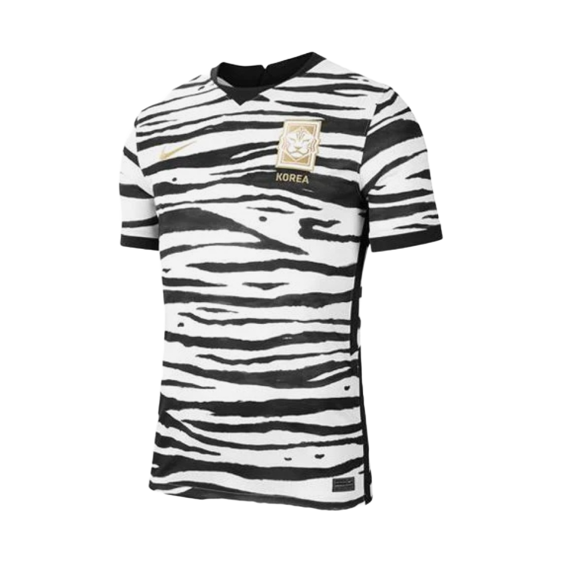 나이키 코리아 2019/20 드라이핏 스타디움 어웨이 숏슬리브 저지 지브라 - 아시아 (논 마킹 버전)(Nike Korea 2019/20 Dri-Fit Stadium Away SS Jersey Zebra - Asia (Non Marking Ver.))