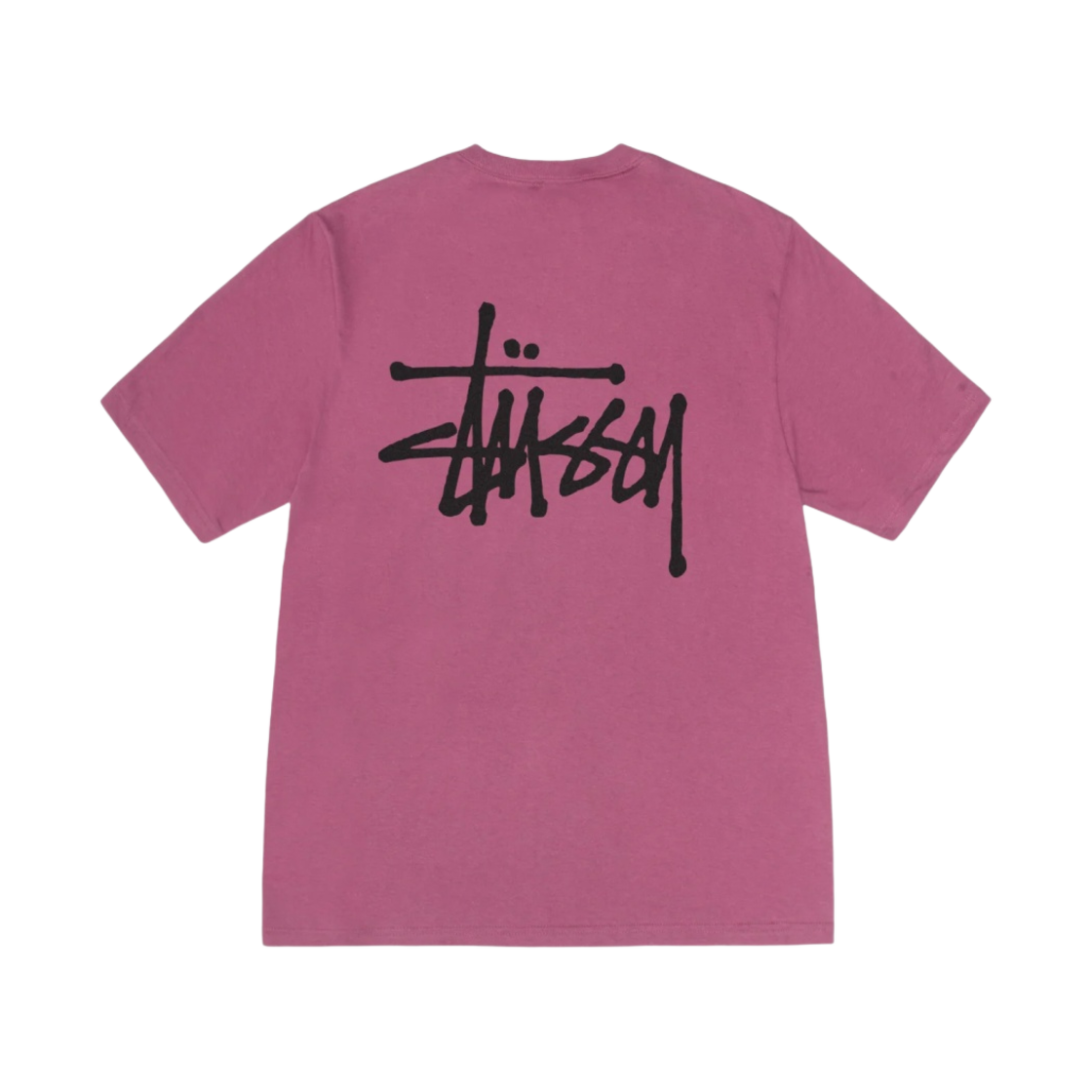 스투시 베이직 스투시 티셔츠 베리 2024(Stussy Basic Stussy T-Shirt Berry 2024)