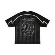 Palace Meshy Stripe Jersey Black - 24FW