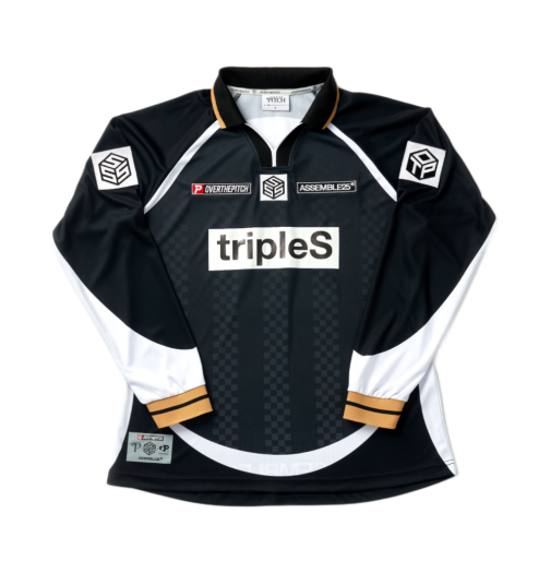 TSPCMD07 tripleS x Over The Pitch TEAM SSS ASSEMBLE 25 Jersey L/S Black (Non Marking ver.)