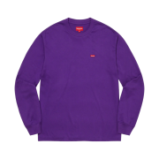 Supreme Small Box L/S T-Shirt Purple - 22SS