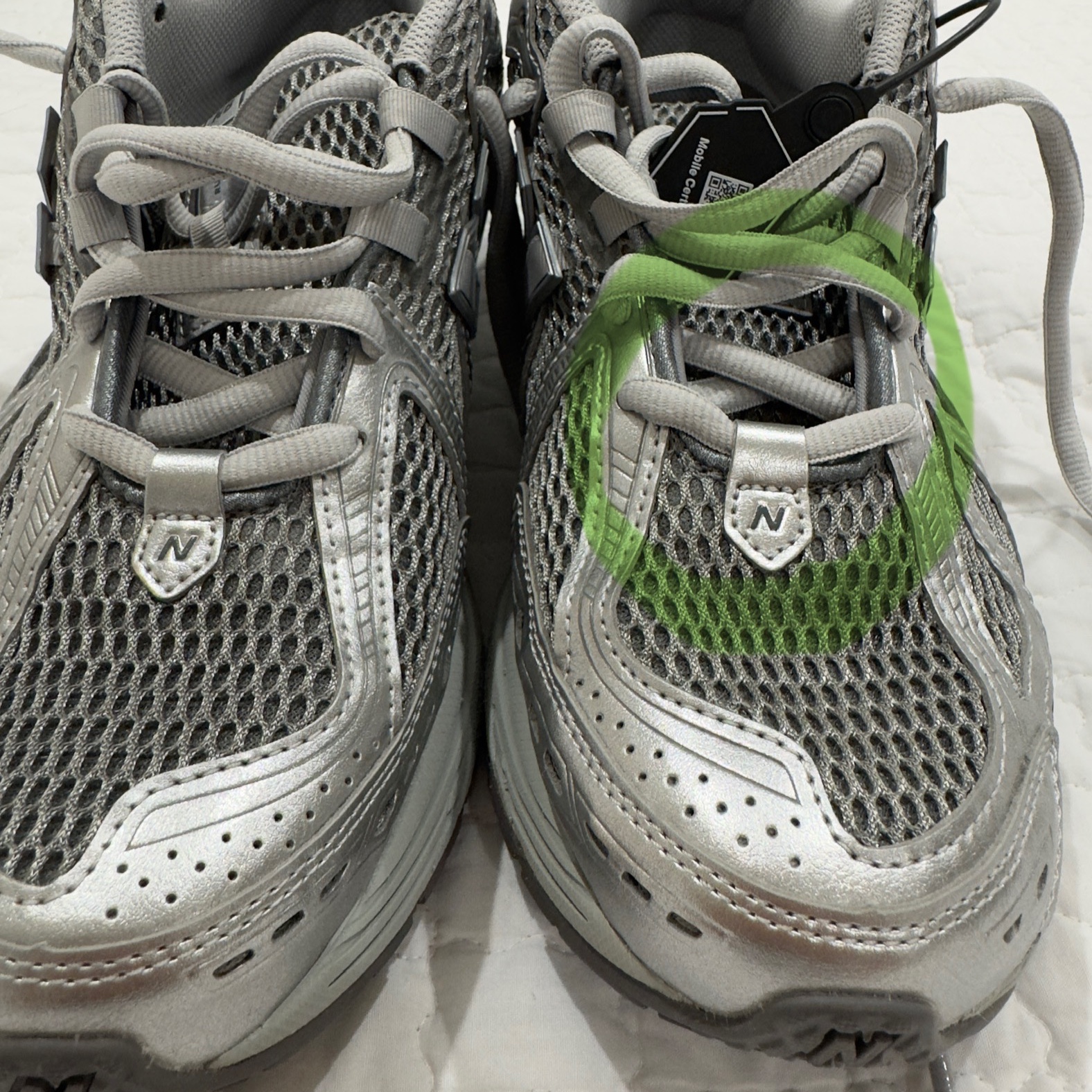 New Balance 1906R Harbor Grey Silver Metalic 착용 스타일