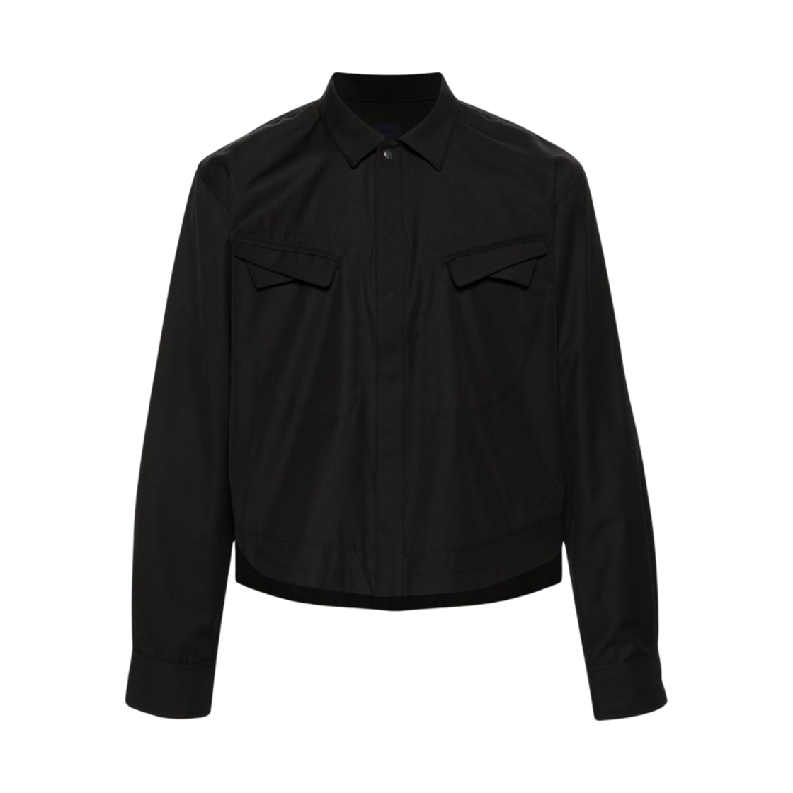 J.L-A.L 신탄 크롭 셔츠 블랙(J.L-A.L Sintan Cropped Shirt Black)