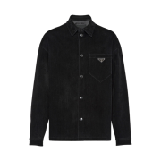 Prada Stretch Cotton Shirt Black