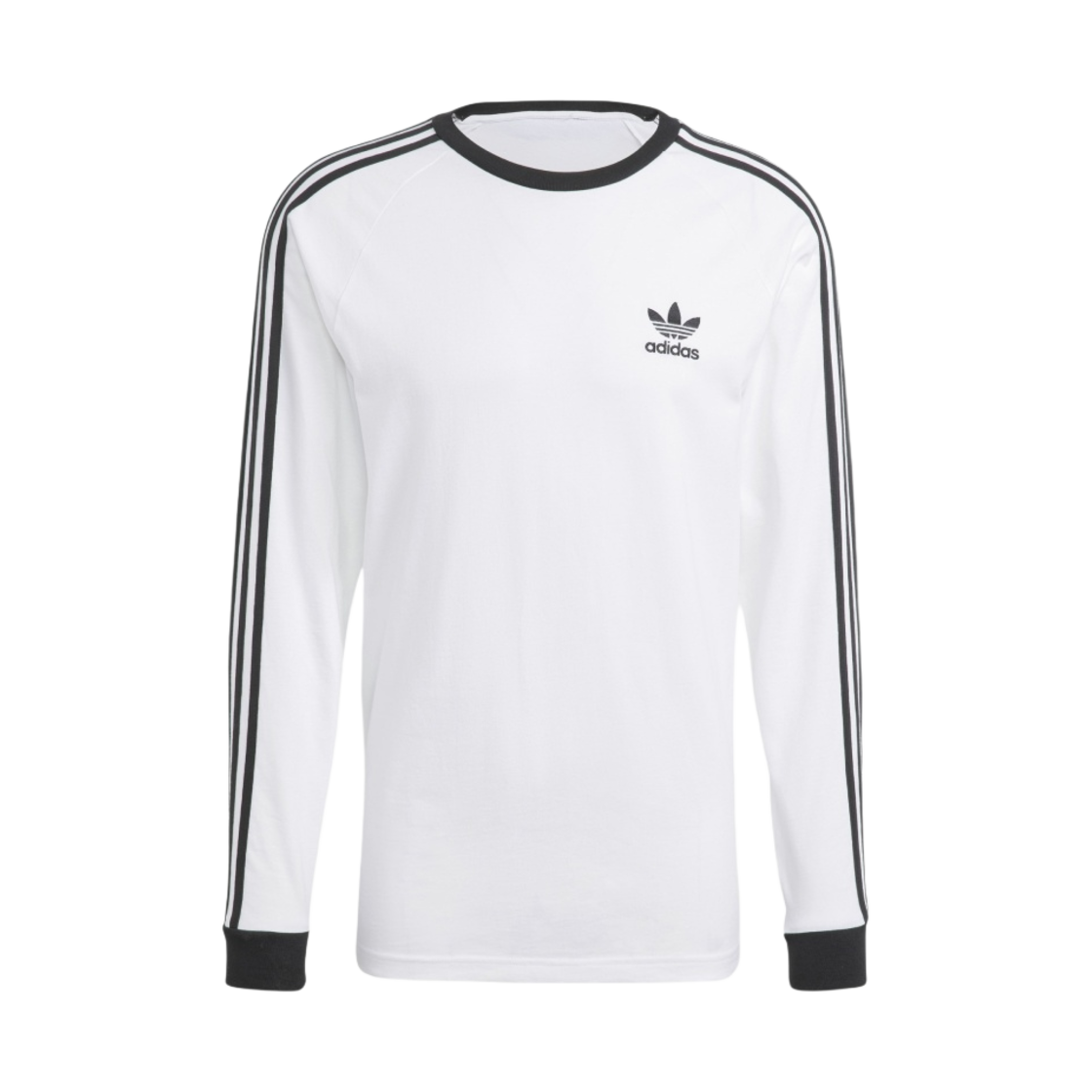 IA4879 Adidas Adicolor Classics 3-Stripes Long Sleeve T-Shirt White - KR Sizing