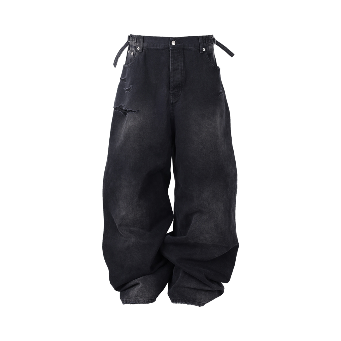어웬드 더스티 배기 데님 진(Awende Dusty Baggy Denim Jeans)