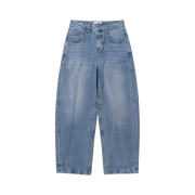 Millo Archive Reflect Curved Pants Light Blue