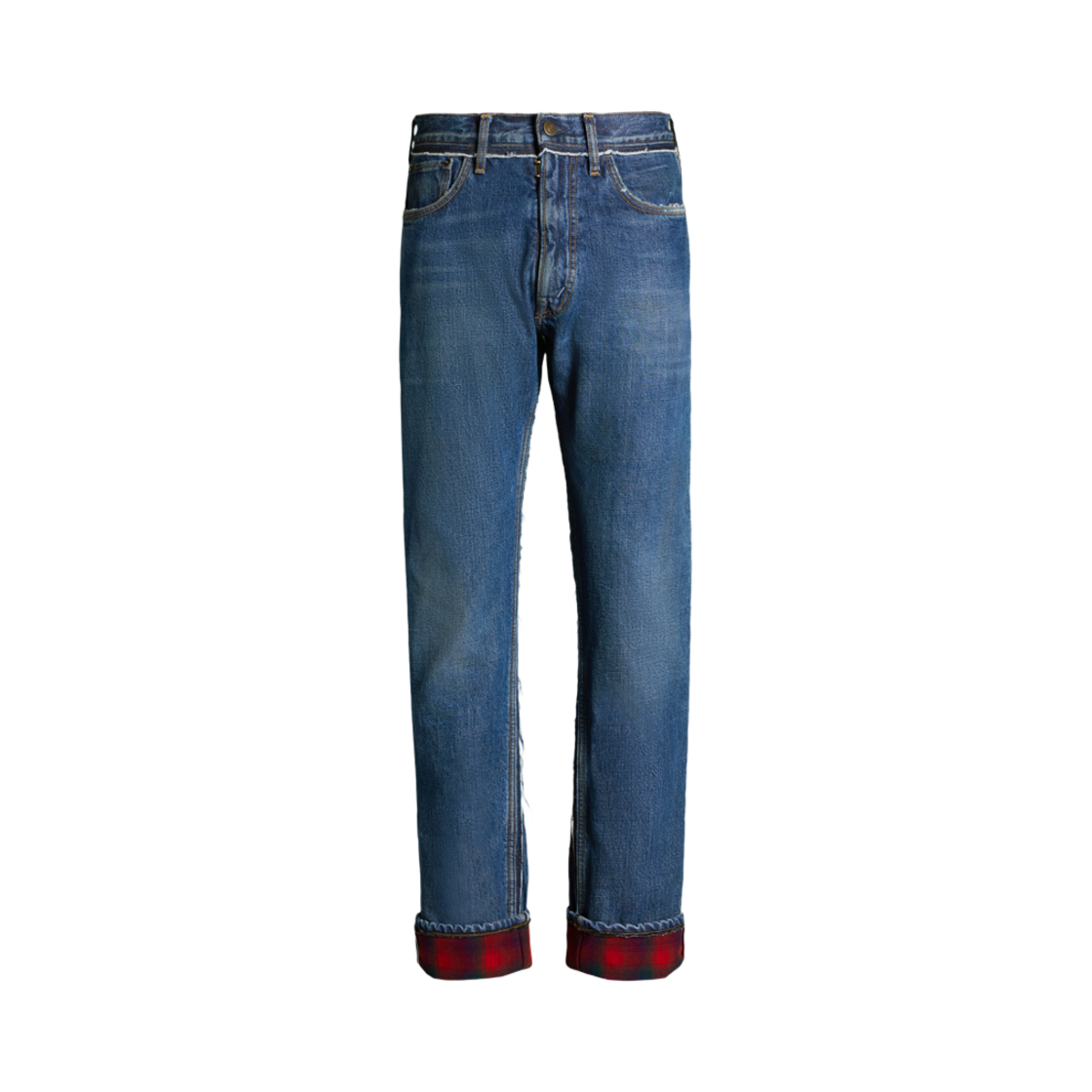 메종 마르지엘라 펜들턴 요크 진 네이비(Maison Margiela Pendleton Yoke Jeans Navy) - 1