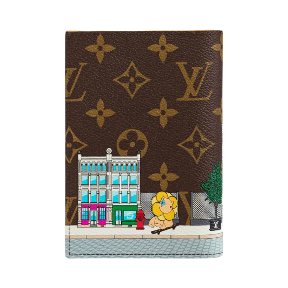 루이비통 비비엔 패스포트 커버 모노그램 옐로우(Louis Vuitton Vivienne Passport Cover Monogram Yellow) - 4